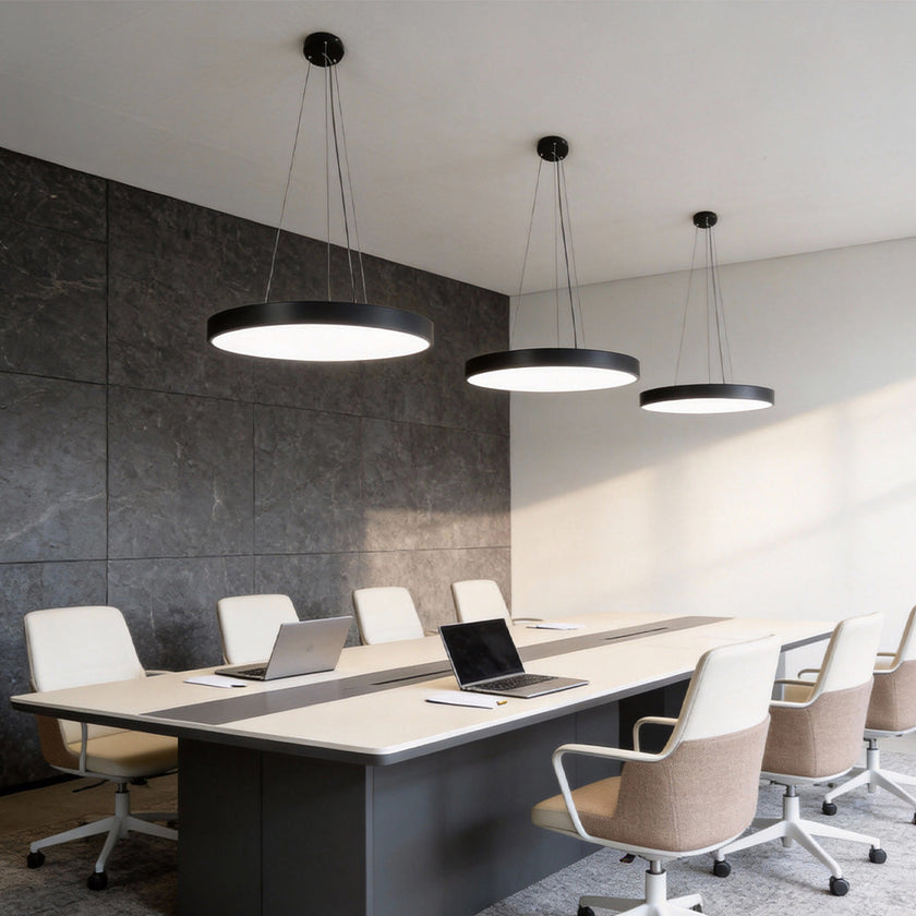 Round LED Ring Pendant Light