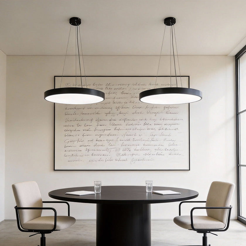 Round LED Ring Pendant Light