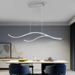 Wavy LED Linear Pendant Light
