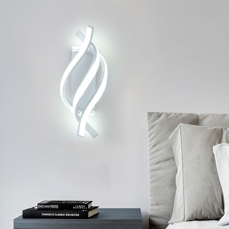 Spiral LED Wall Sconce