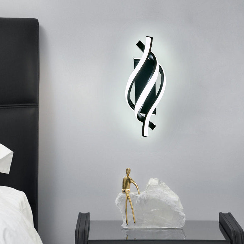 Spiral LED Wall Sconce