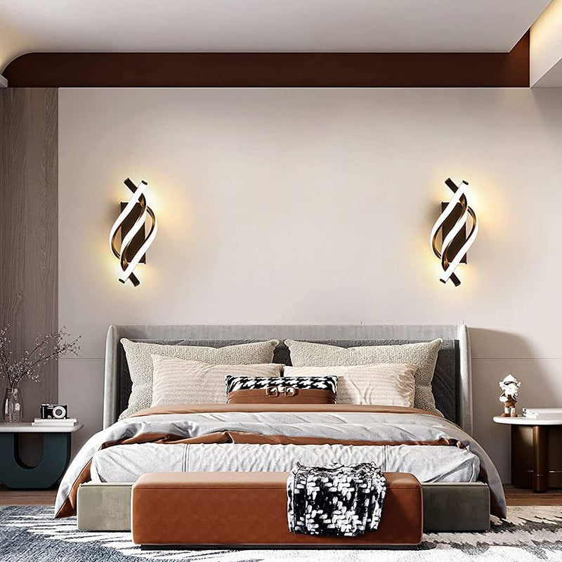 Spiral LED Wall Sconce