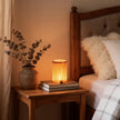 Wood Cube LED Table Lamp