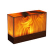 Wood Cube LED Table Lamp