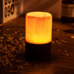 Wood Cube LED Table Lamp