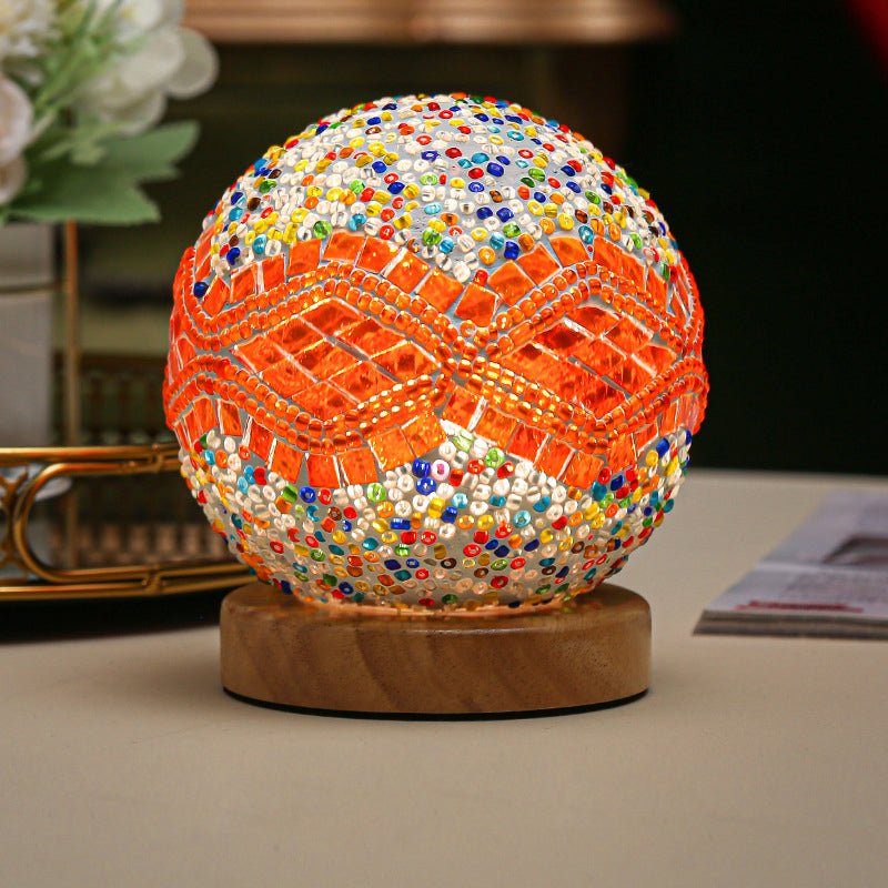 Stained Glass Mosaic Table Lamp