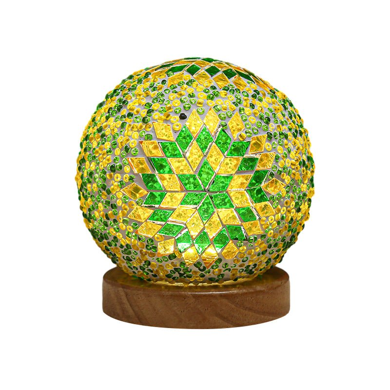 Stained Glass Mosaic Table Lamp