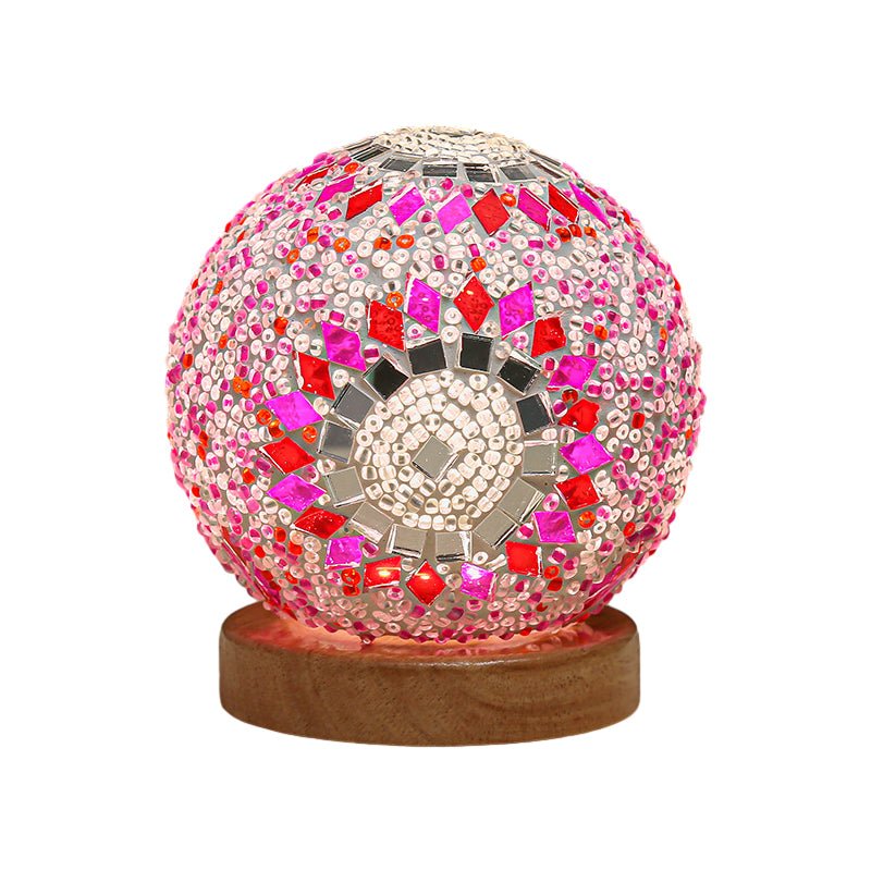 Stained Glass Mosaic Table Lamp