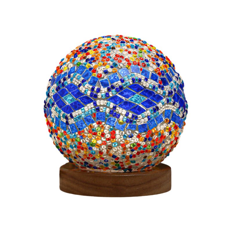 Stained Glass Mosaic Table Lamp