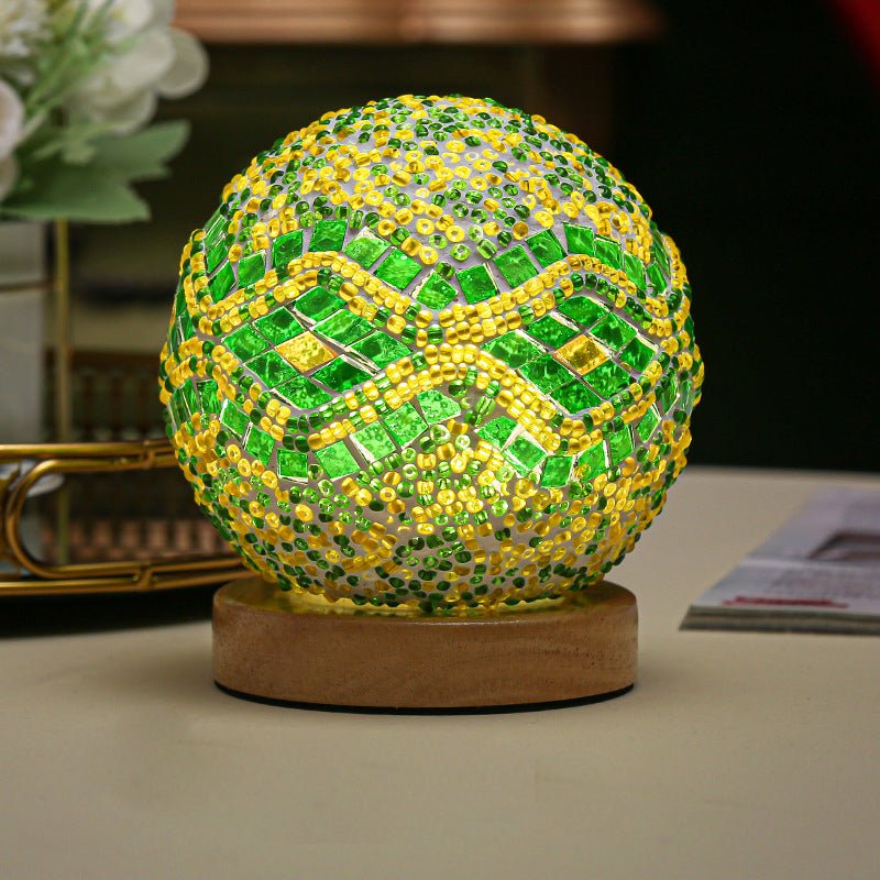 Stained Glass Mosaic Table Lamp