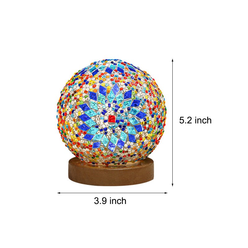 Stained Glass Mosaic Table Lamp