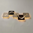 Wave Pattern LED Wall Art Light